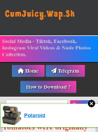 Скриншот сайта cumjuicy.wap.sh
